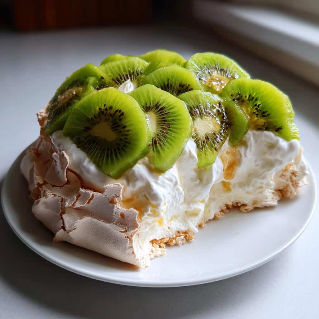 Kiwi Pavlova - detail 1