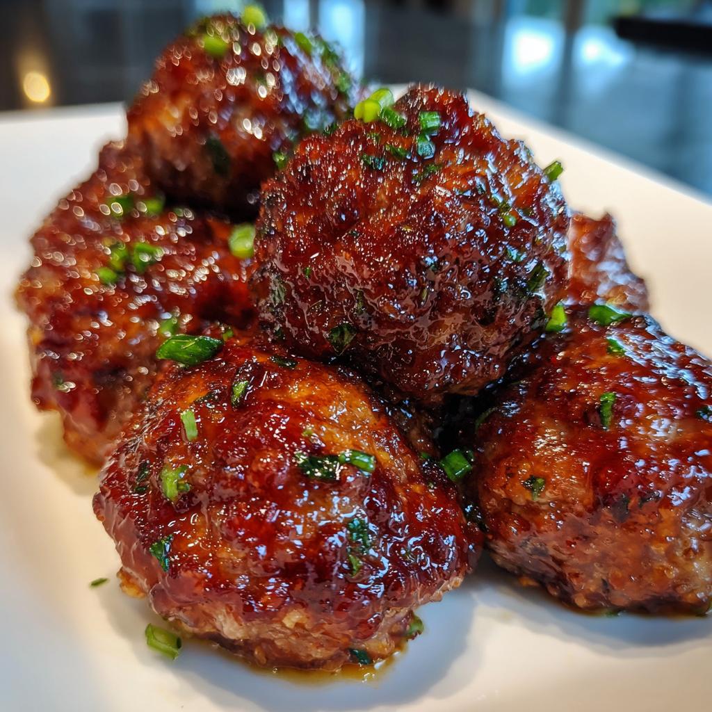Korean BBQ Meatballs