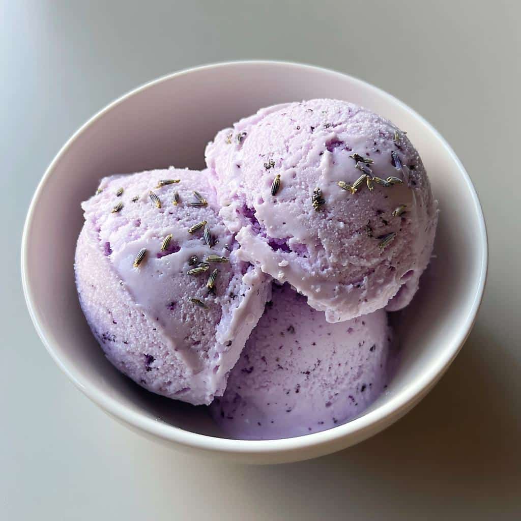 Lavender Ice Cream - detail 1