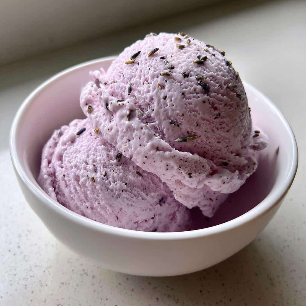 Lavender Ice Cream