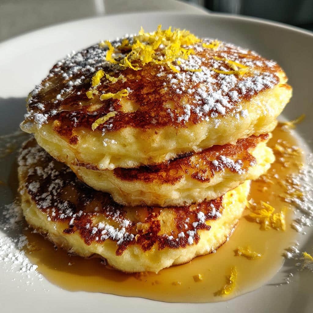 Lemon Ricotta Pancakes