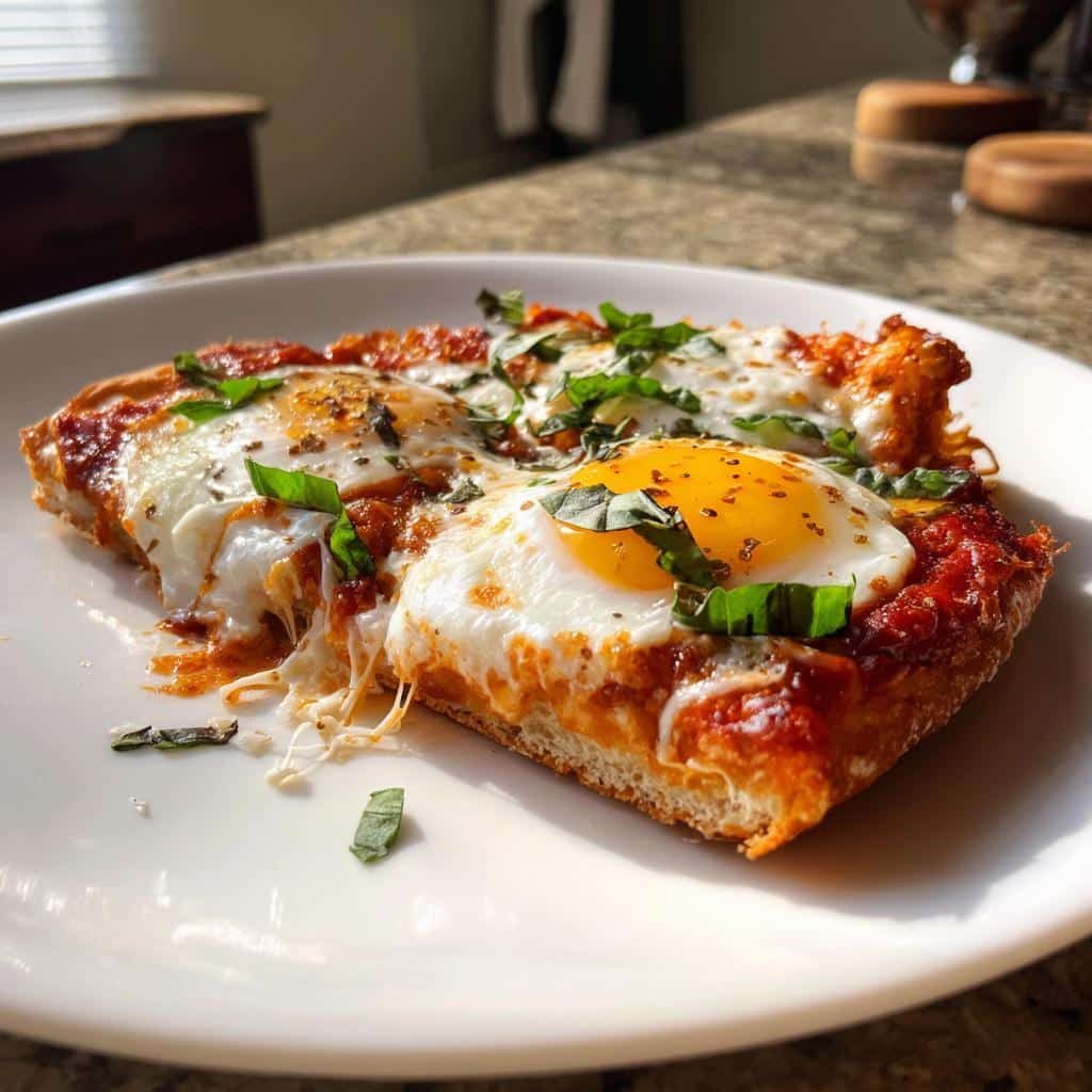 Margherita Breakfast Pizza - detail 1