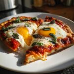 Margherita Breakfast Pizza