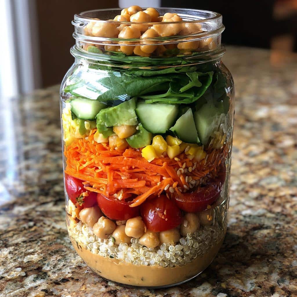 Mason Jar Buddha Bowls