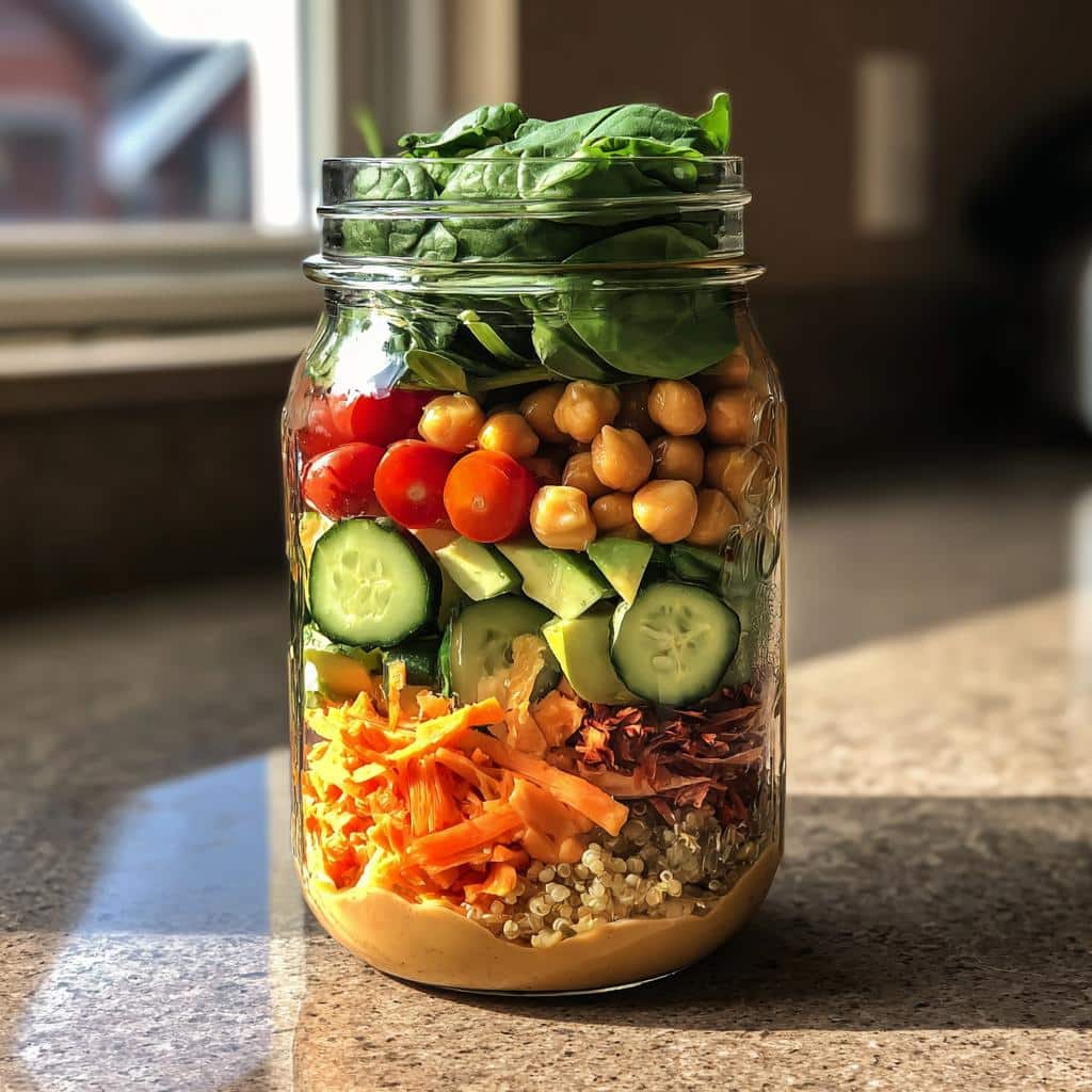 Mason Jar Buddha Bowls