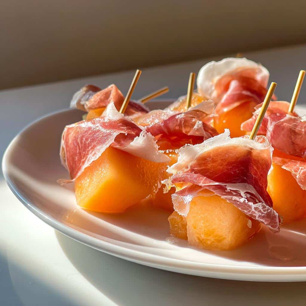 Melon-Prosciutto Bites