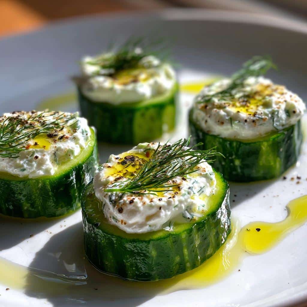 Mini Tzatziki Boats