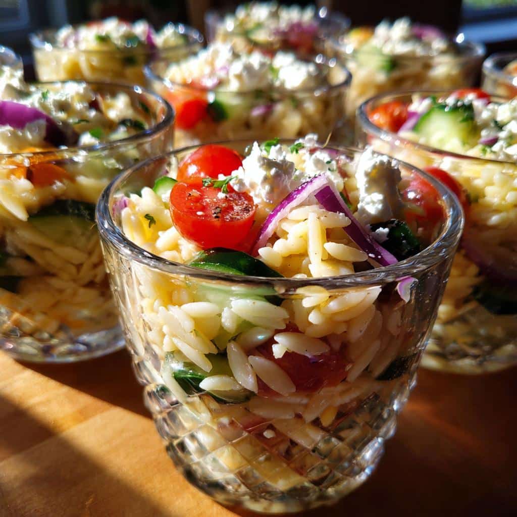 Orzo Salad Cups - detail 1