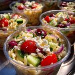 Orzo Salad Cups