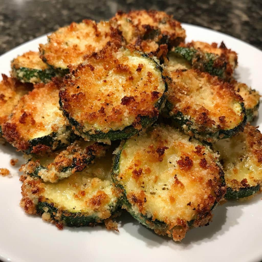 Parmesan Zucchini Chips - detail 1