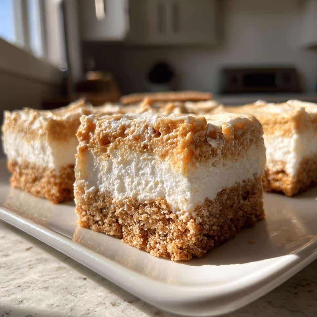 Peanut Butter Fluff Bars