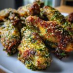 Pesto-Parmesan Wings