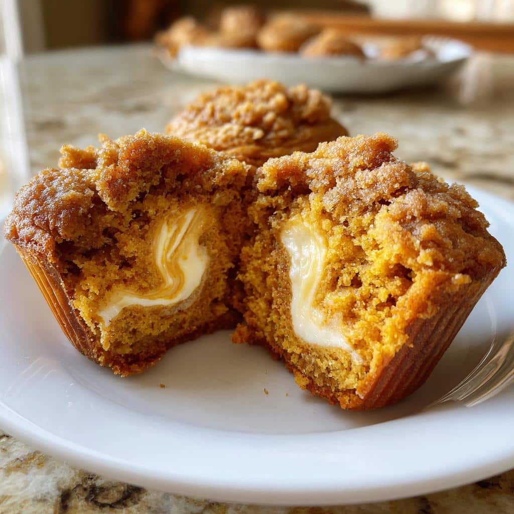 Pumpkin Cheesecake Muffins Better Than Starbucks! - detail 1