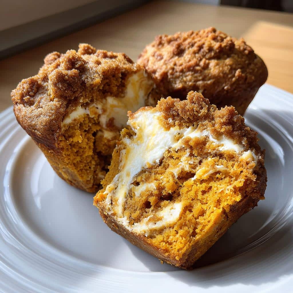Pumpkin Cheesecake Muffins Better Than Starbucks!