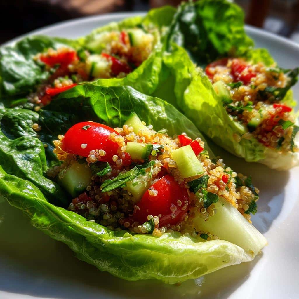 Quinoa Salad Lettuce Wraps That Wow Every Time 6 Quinoa Salad Lettuce Wraps