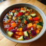 Rainbow Veggie Soup