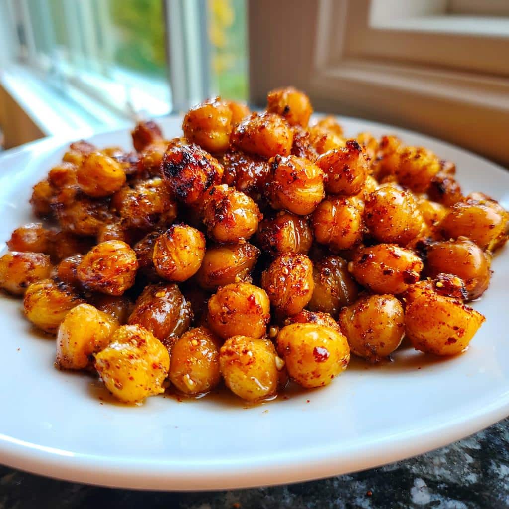 Roasted Cinnamon Chickpeas