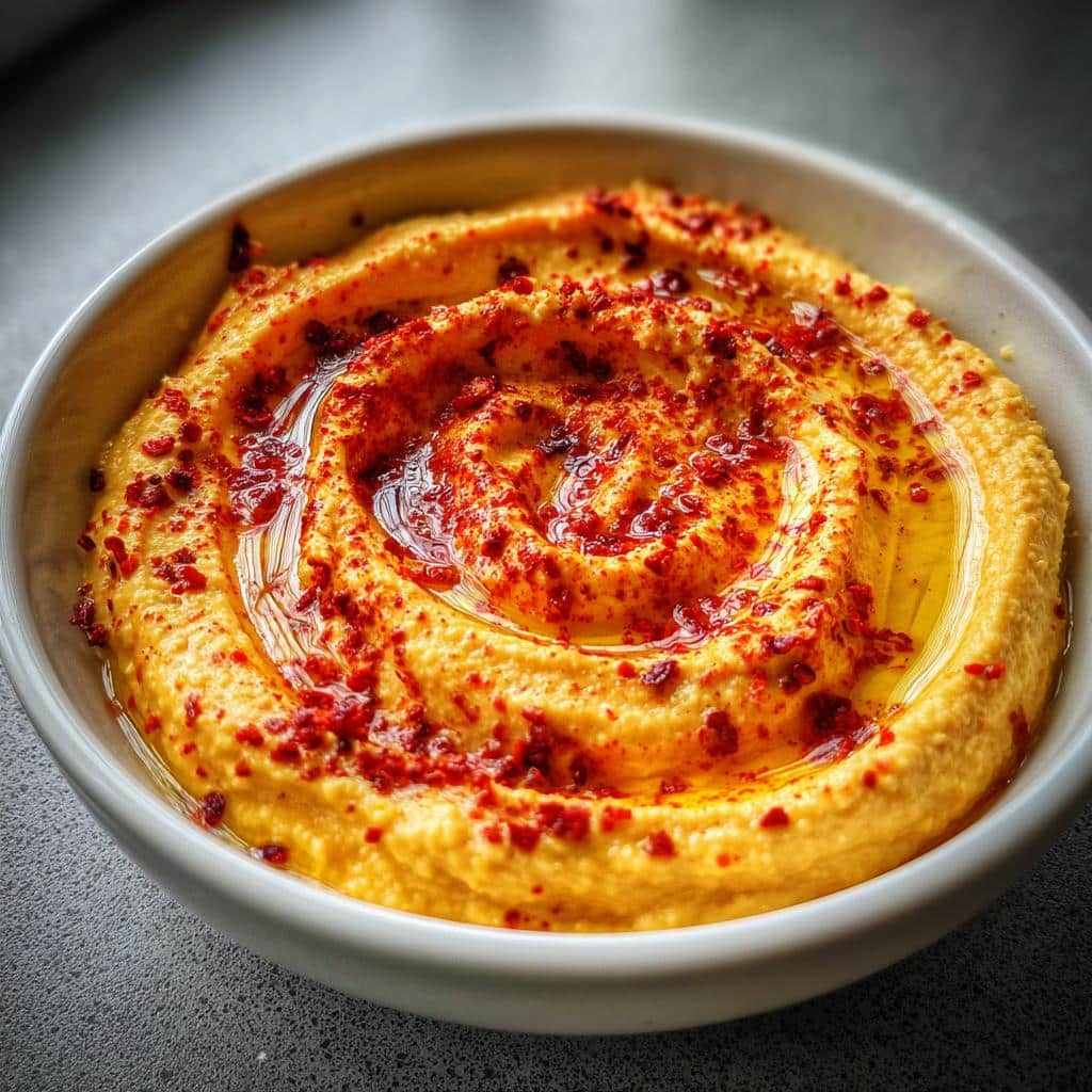 Roasted Red Pepper Hummus