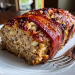 Sheet Pan Bacon-Wrapped Meatloaf