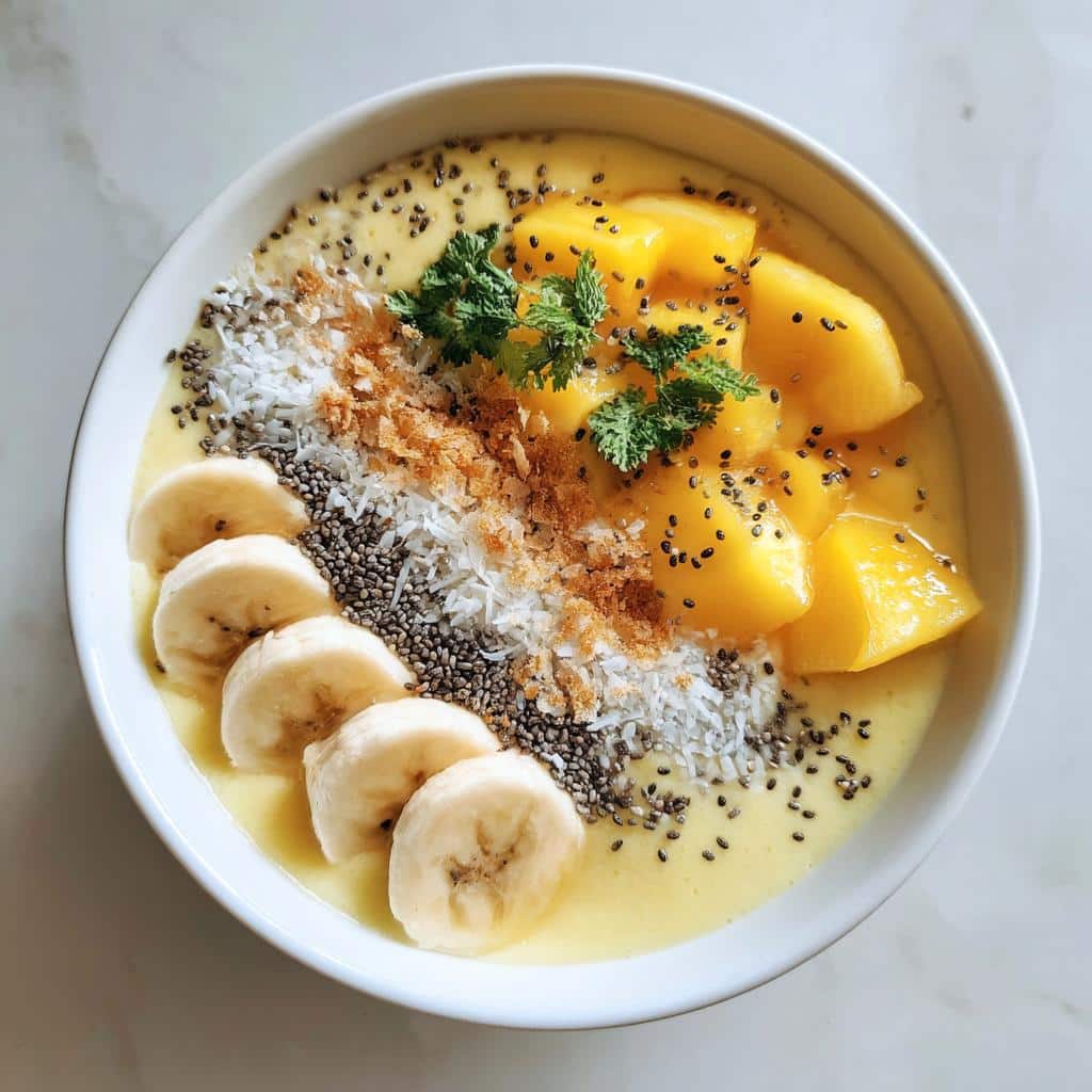 Smoothie Bowl Tropical - detail 1