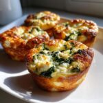 Spinach Feta Egg Cups