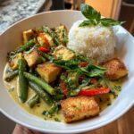 Thai Green Curry with Tofu - Irresistible Flavor! 4 Thai Green Curry with Tofu