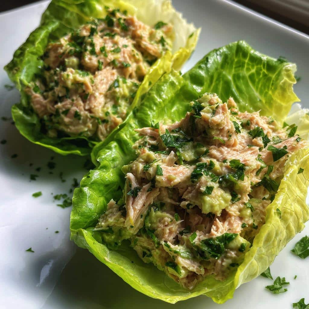 Tuna-Avocado Cups