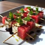 Watermelon-Feta Skewers