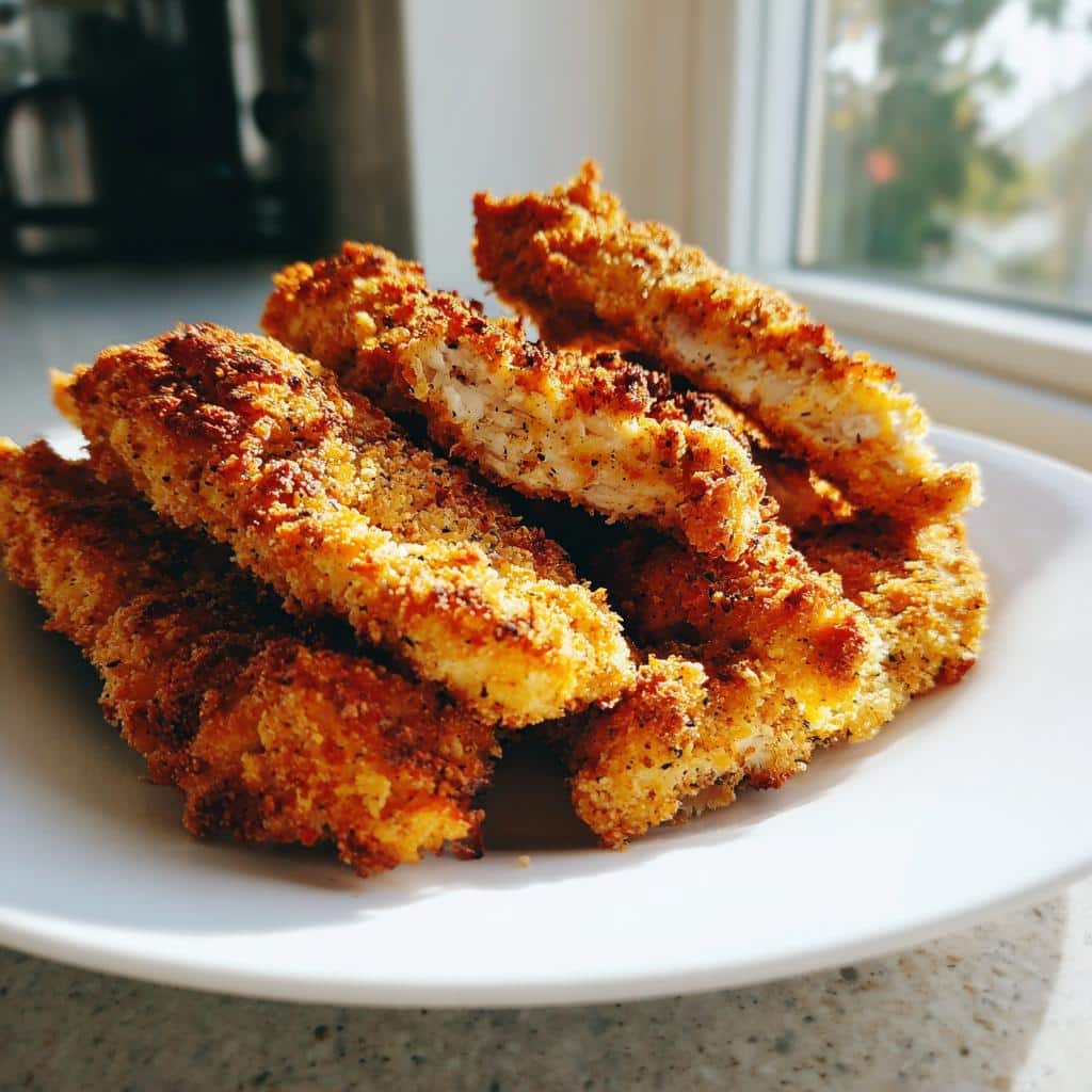 baked chicken tenders with low carb ingredients
