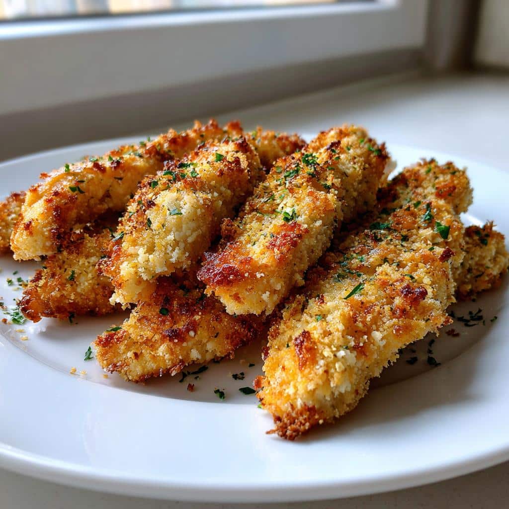 baked chicken tenders with low carb ingredients