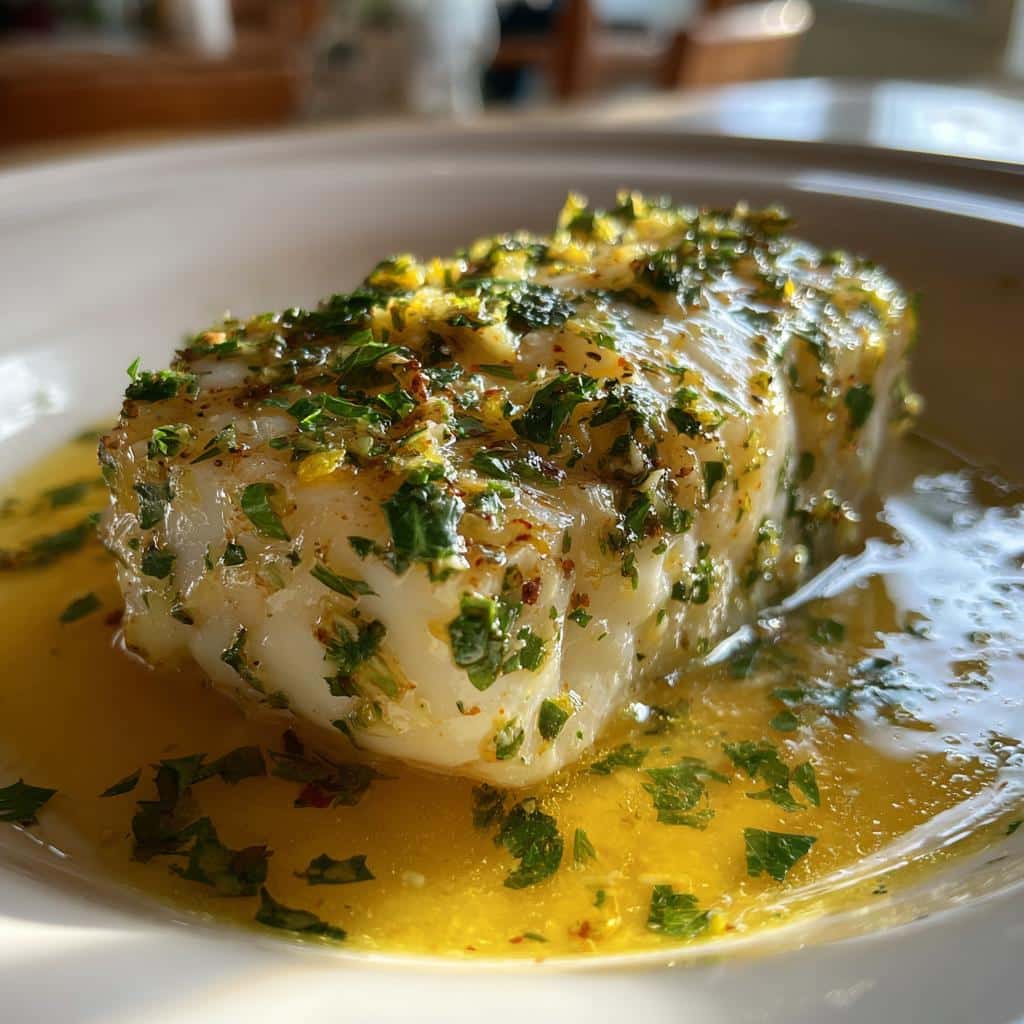 Baked Lemon Garlic Cod with Butter Sauce Bliss 4 baked lemon garlic cod with butter sauce - detail 1