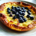blueberry lemon dutch baby