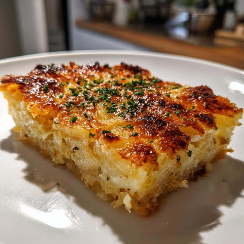 crispy parmesan and gruyere potato gratin - detail 1