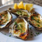 smoky lemon garlic grilled oysters recipe