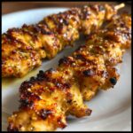 spicy garlic parmesan chicken skewers recipe
