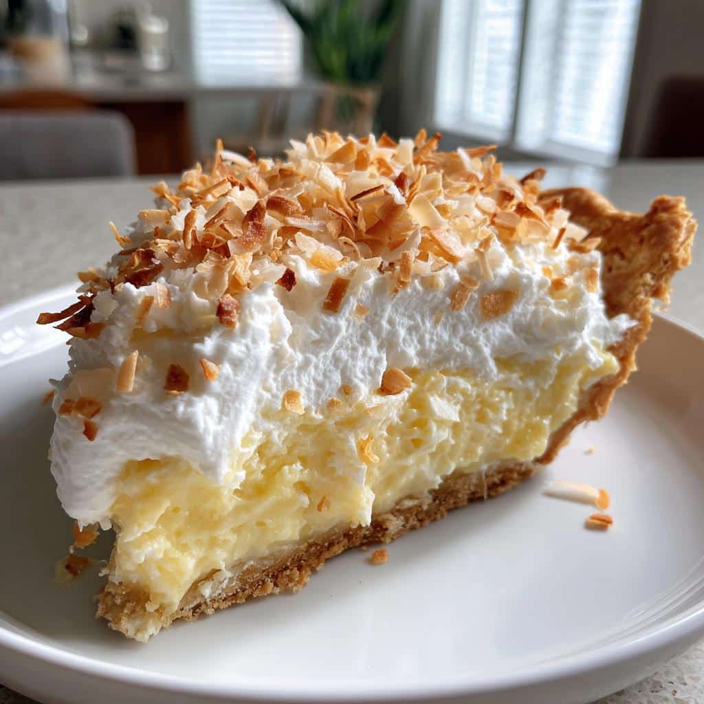 the absolute best coconut cream pie - detail 1