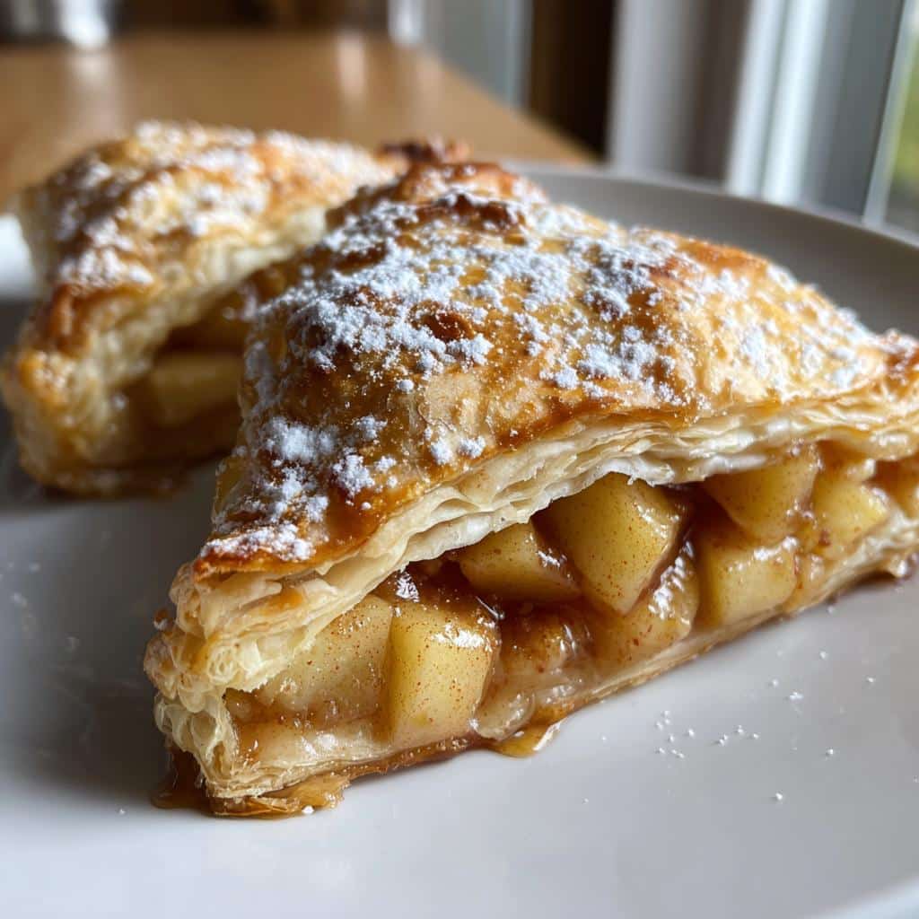 apple turnovers puff pastry