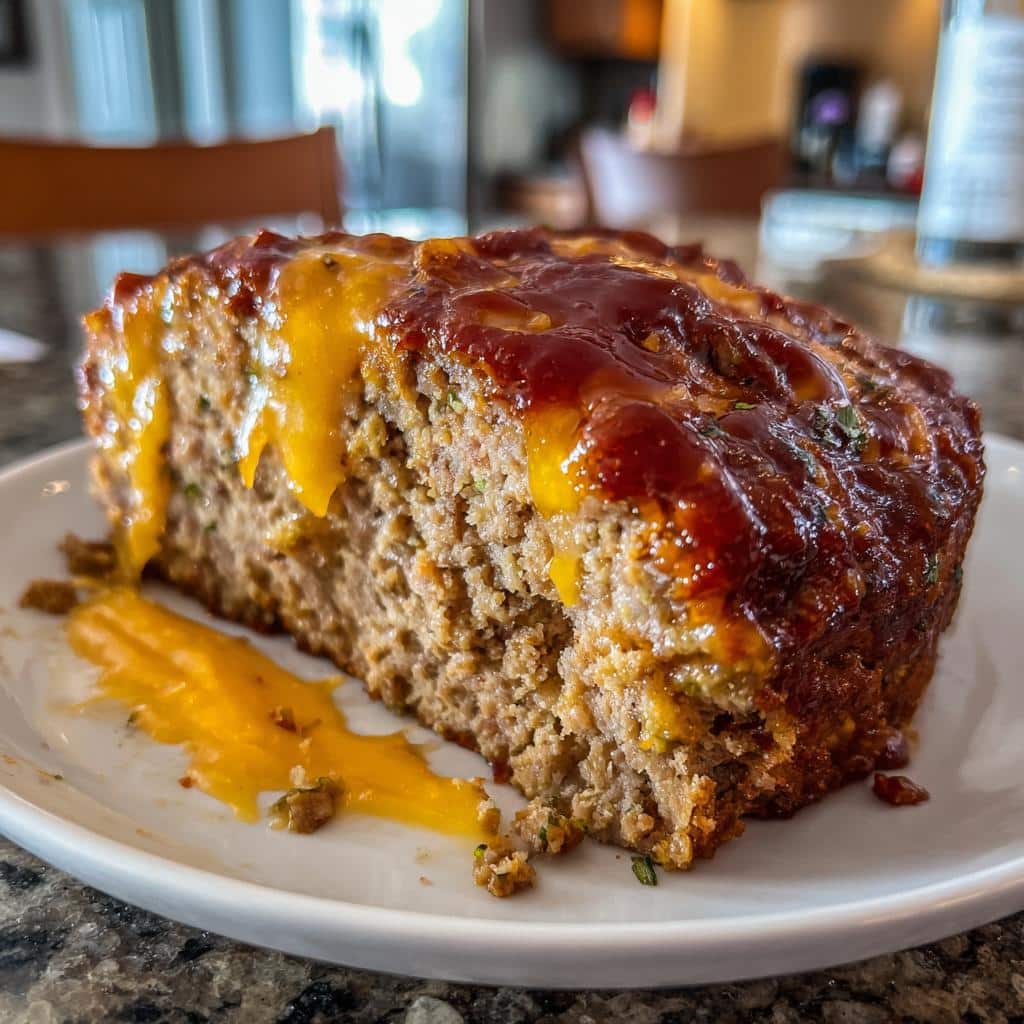 bbq cheddar meatloaf