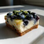 blueberry lime cheesecake bars recipe