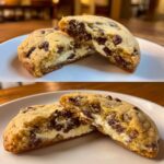 cheesecake stuffed chocolate chip cookies