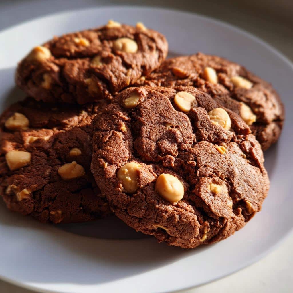 chocolate peanut butter chip cookies