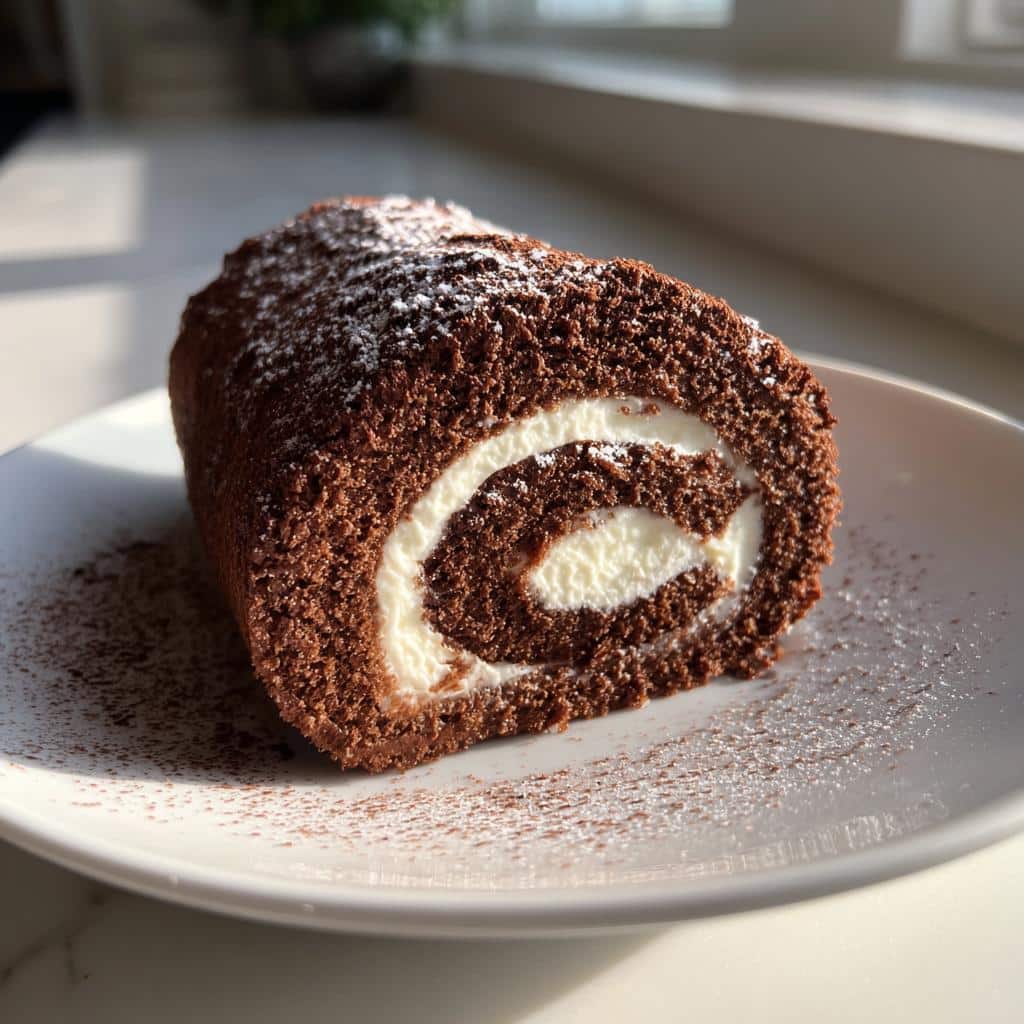 decadent chocolate cake roll recipe