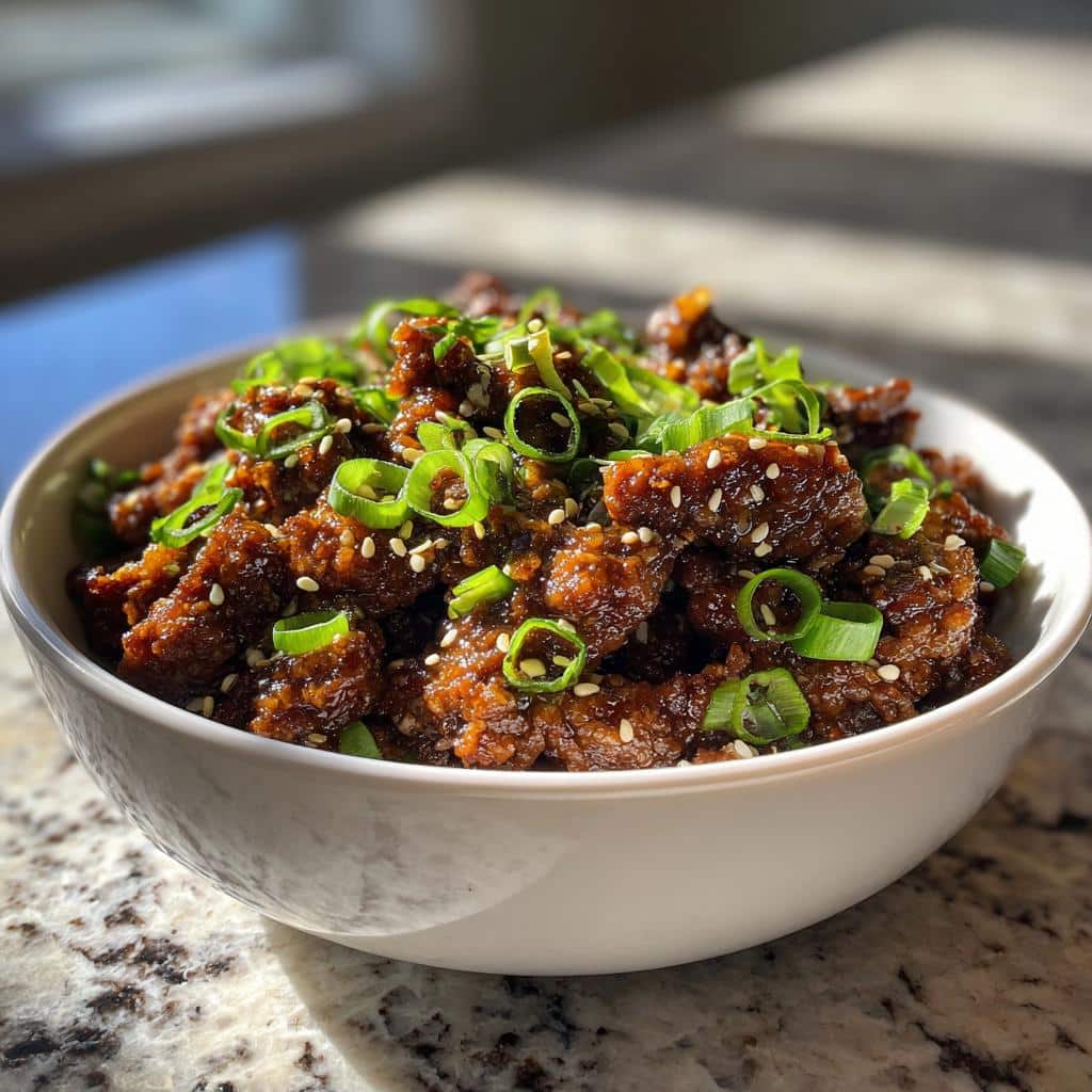 easy ground beef bulgogi - detail 1