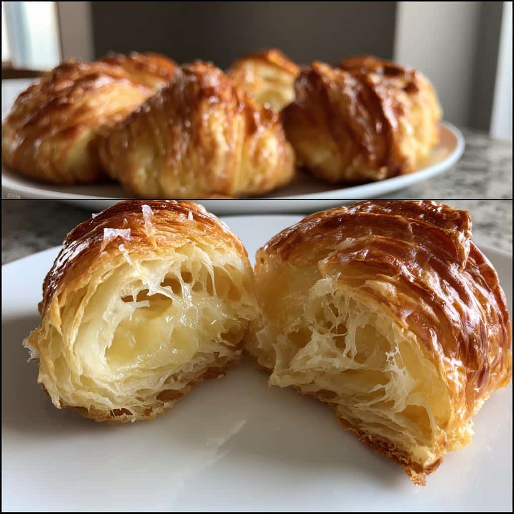 flaky and buttery breakfast pastries with shortcut homemade dough