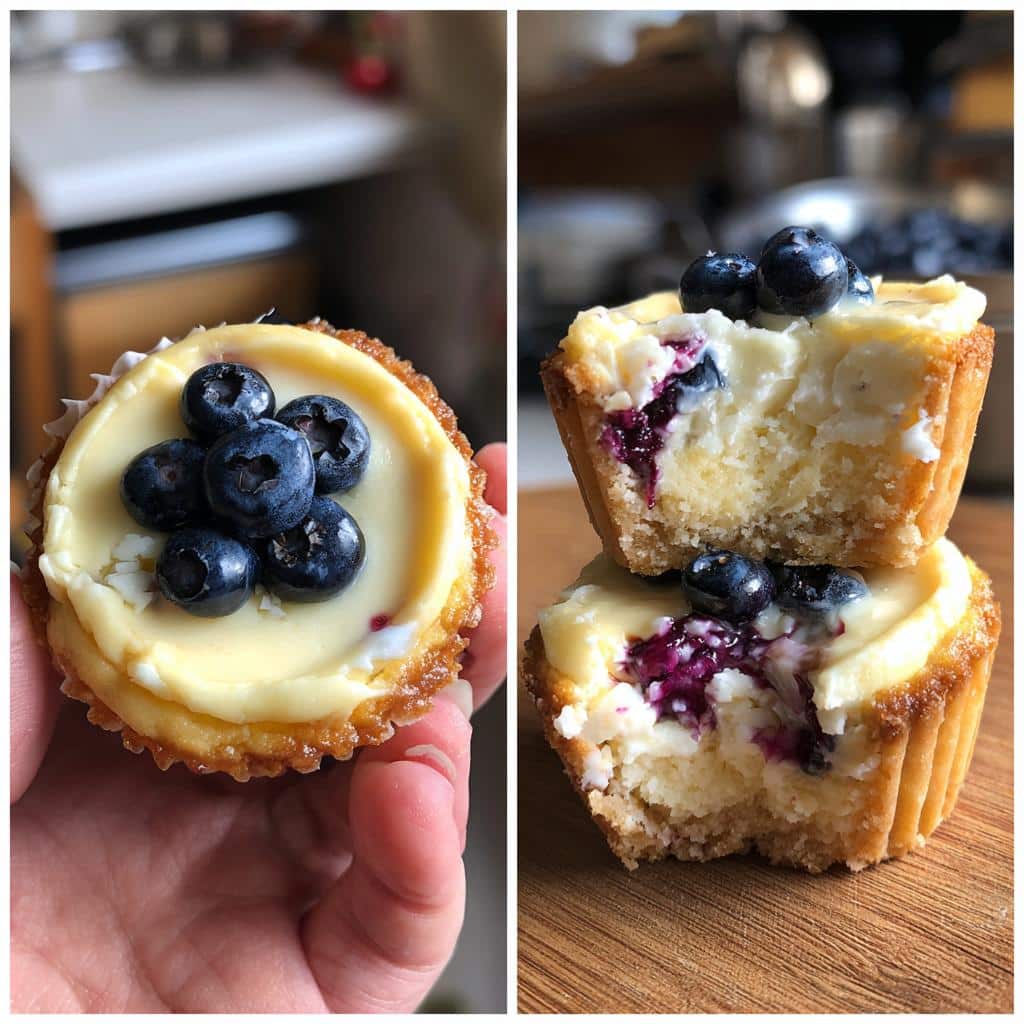 gluten free blueberry vanilla cheesecake cupcakes recipe