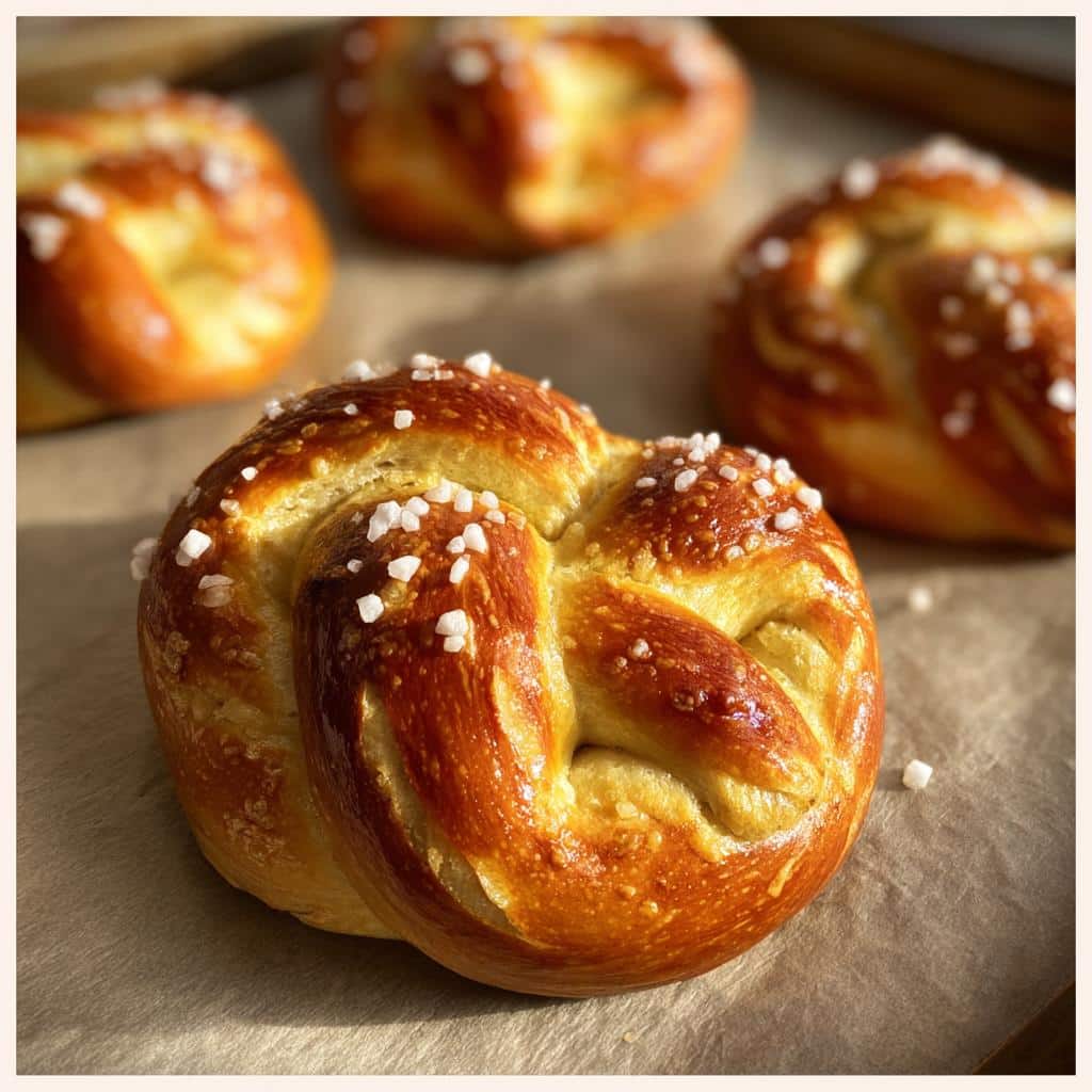 homemade soft pretzels recipe - detail 1