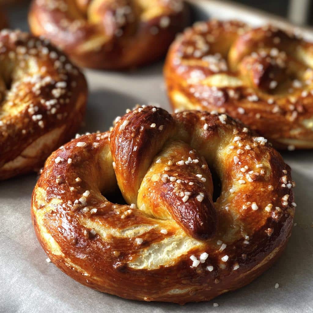 homemade soft pretzels recipe