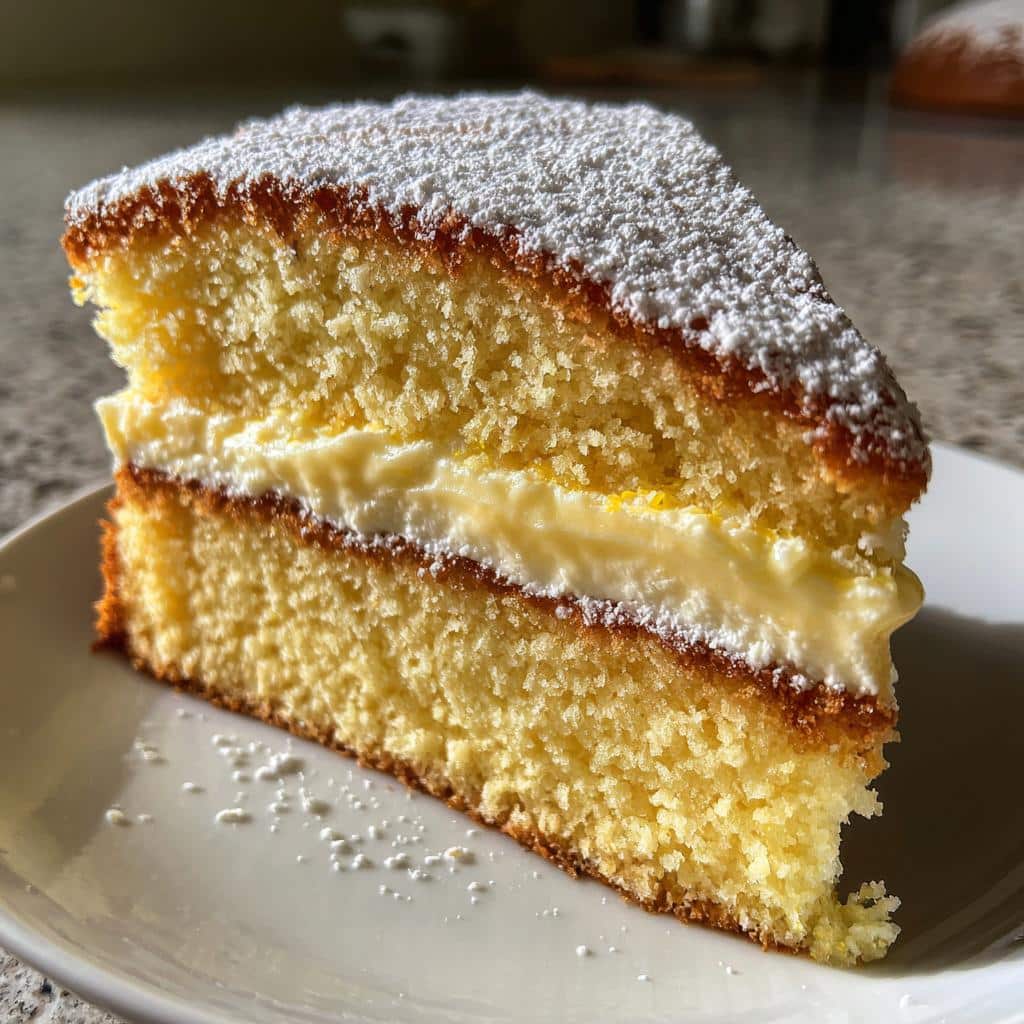 Irresistible Italian Lemon Cream Cake Recipe in 30 Minutes 4 italian lemon cream cake recipe - detail 1