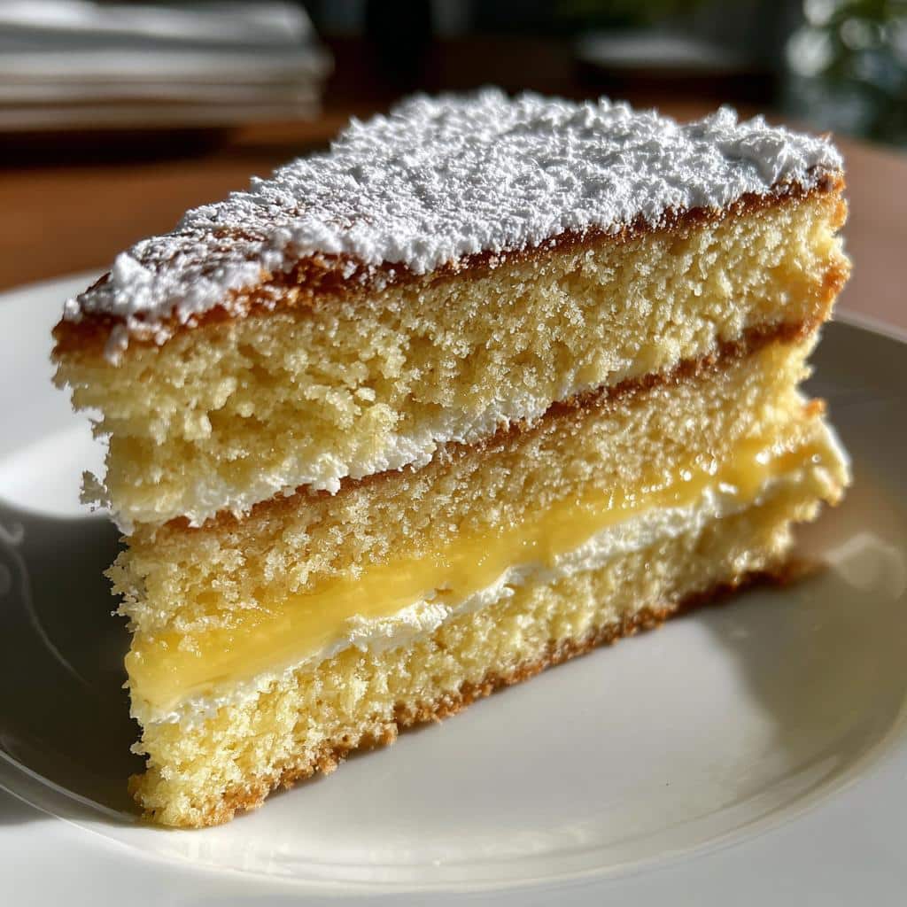 italian lemon cream cake recipe