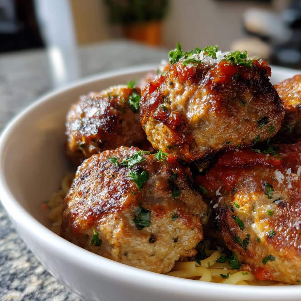 juicy italian meatballs taste like sunday dinner at nonnas - detail 1